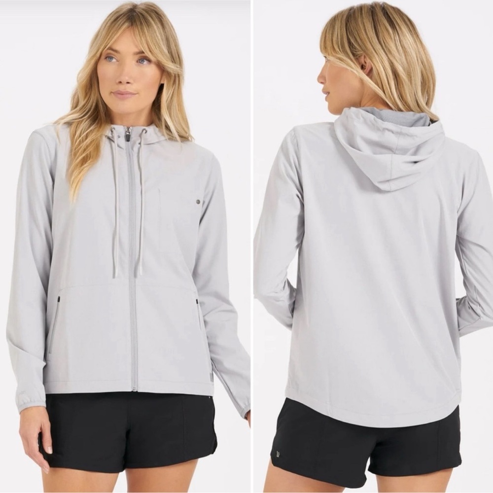 Vuori Light Gray Utility Jacket - image 1